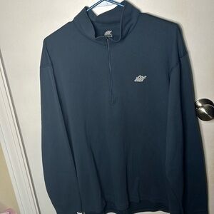 Eastern mountain sports long‎ sleeve men’s 1/4 zip pull over size LG